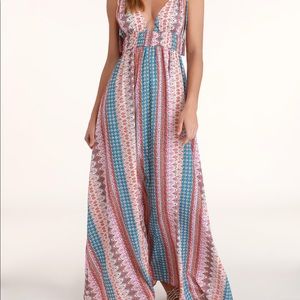 Lulus maxi dress